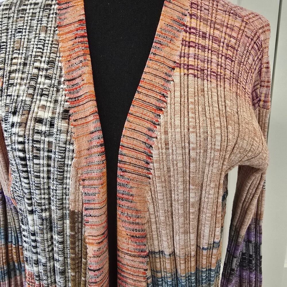 Anthropologie Patchwork Cardigan Sweater. Retails $198 - Picture 6 of 13